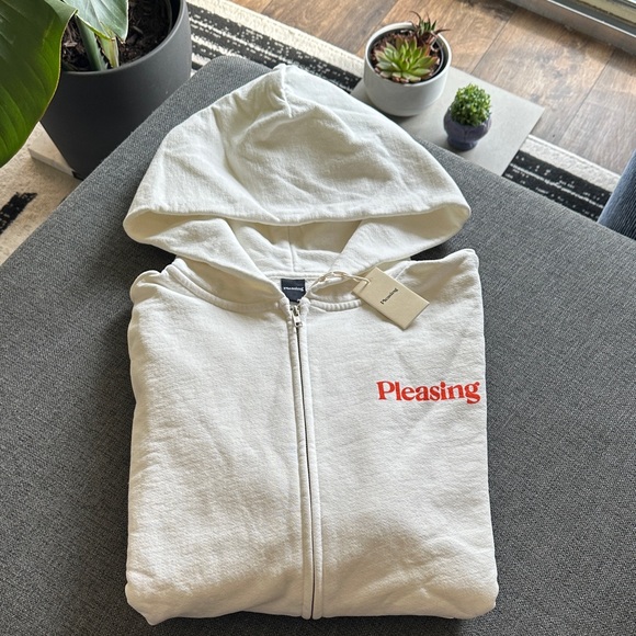 Pleasing Other - NWT Pleasing The AstroMilk Man Zip-Up Hoodie XL